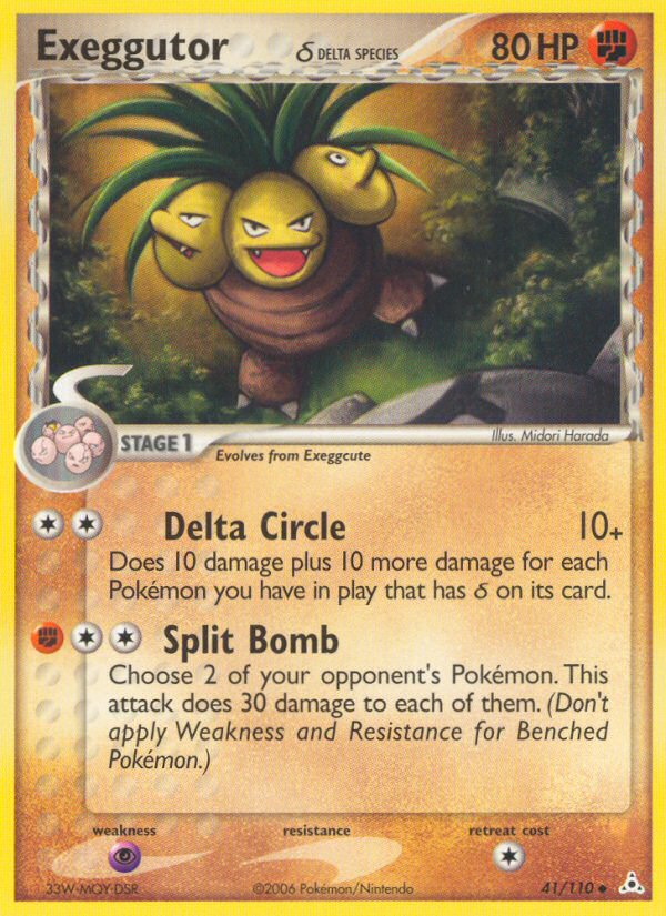 EX Holon Phantoms Exeggutor #41/110